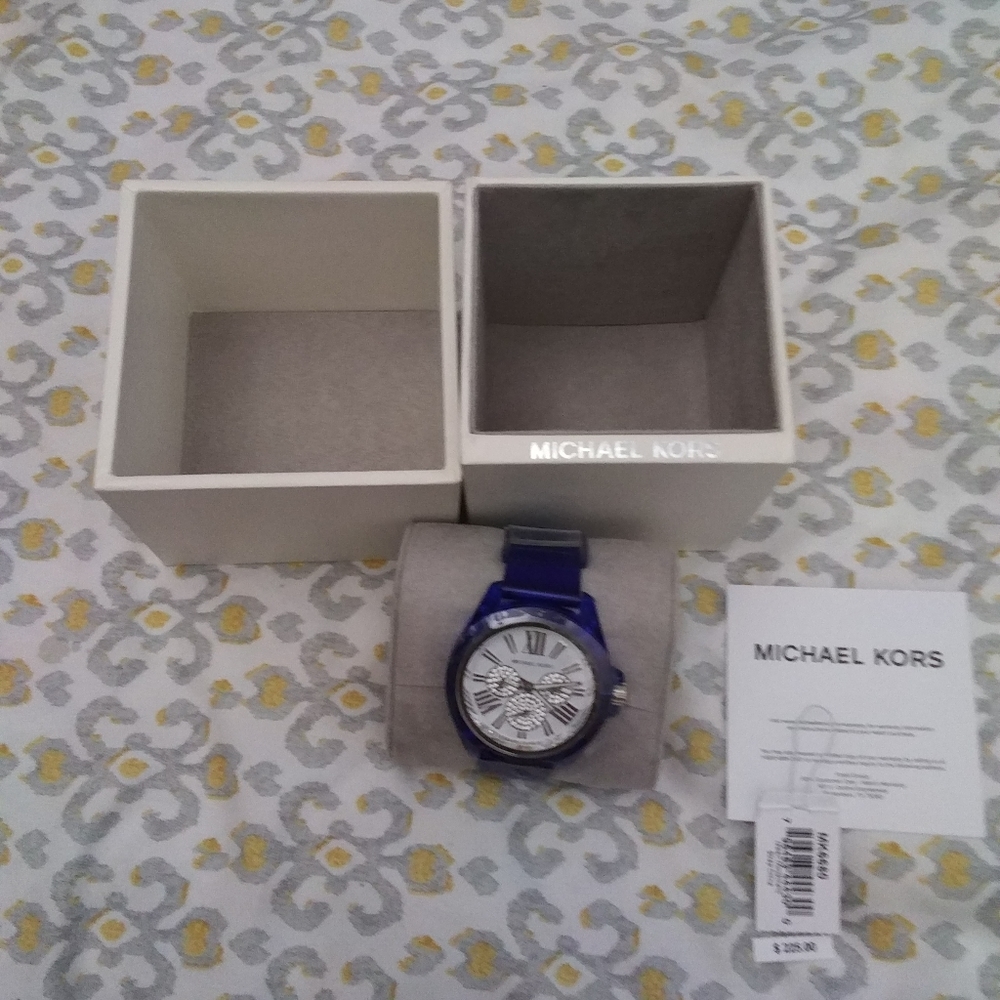 Woman 2 tone watch by: MK
